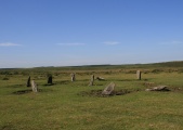 Click for full size image of Nine Stones (Altarnun) (PID:112756) Nine Stones (Altarnun)