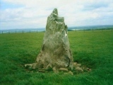 Click for full size image of St Breock Downs Menhir (PID:125800) St Breock Downs Menhir