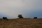 Click for full size image of Showery Tor Ring Cairn (PID:146594) Showery Tor Ring Cairn