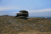 Click for full size image of Showery Tor Ring Cairn (PID:146592) Showery Tor Ring Cairn
