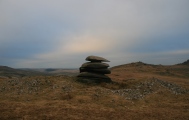 Click for full size image of Showery Tor Ring Cairn (PID:146593) Showery Tor Ring Cairn