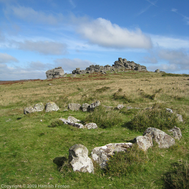 Hound Tor Ring Cairn