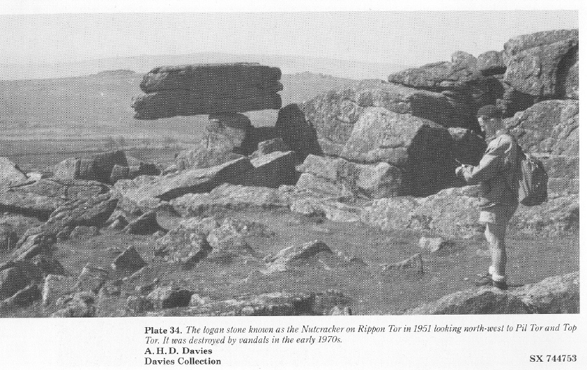 Click for full size image of Rippon Tor (PID:131735) Rippon Tor