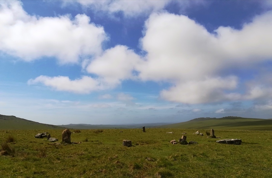 Langstone Moor circle (PID:235086) Langstone Moor circle