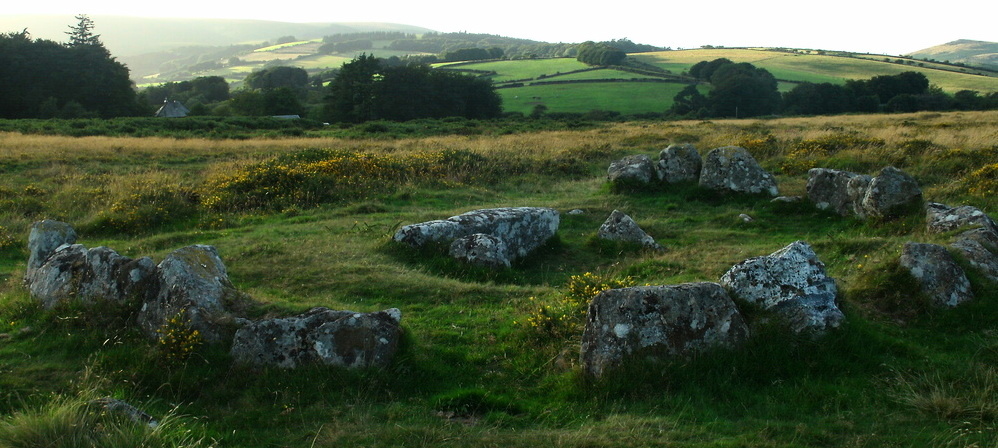 Click for full size image of Hound Tor Ring Cairn (PID:111913) Hound Tor Ring Cairn