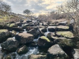 Click for full size image of The Tolmen Stone (Dartmoor) (PID:287674) The Tolmen Stone (Dartmoor)
