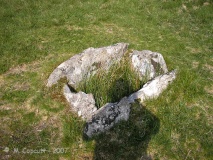 Drizzlecombe cist 21 - PID:36254