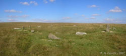 Click for full size image of Langstone Moor circle (PID:33015) Langstone Moor circle