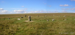 Click for full size image of Langstone Moor circle (PID:33619) Langstone Moor circle