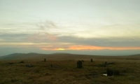 Click for full size image of Langstone Moor circle (PID:240136) Langstone Moor circle