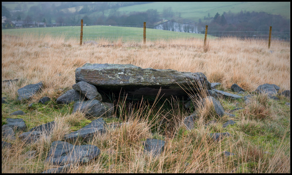 Click for full size image of Black Coppice Chambered Cairn (PID:143991) Black Coppice Chambered Cairn
