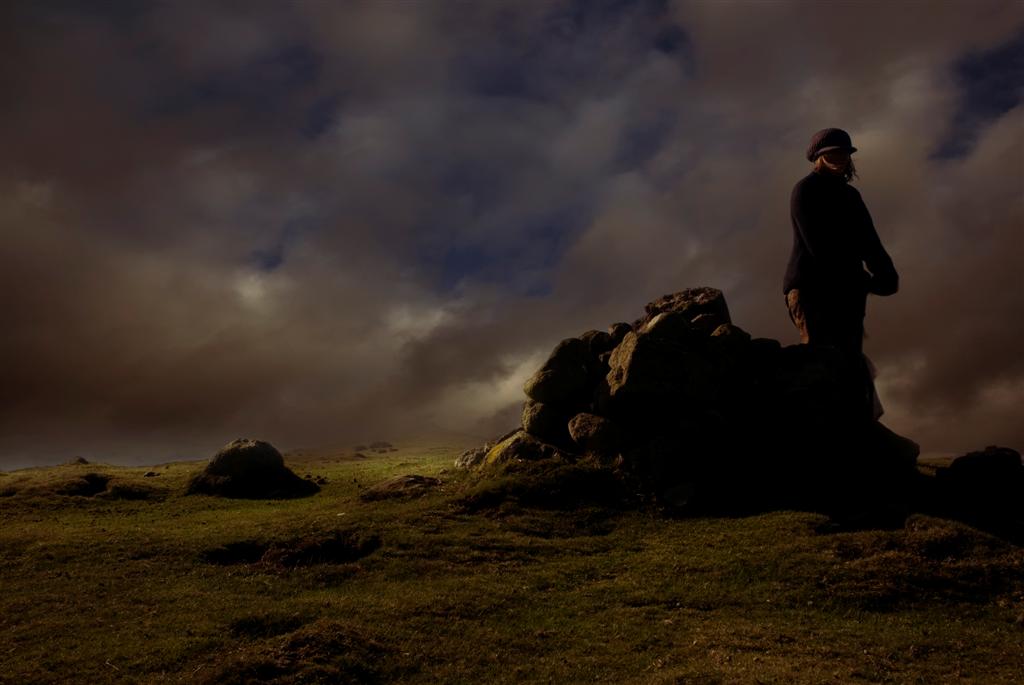 Click for full size image of Stapeley Hill Cairn (PID:40547) Stapeley Hill Cairn