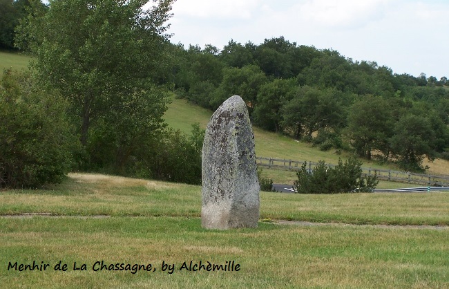 La Chassagne Menhir