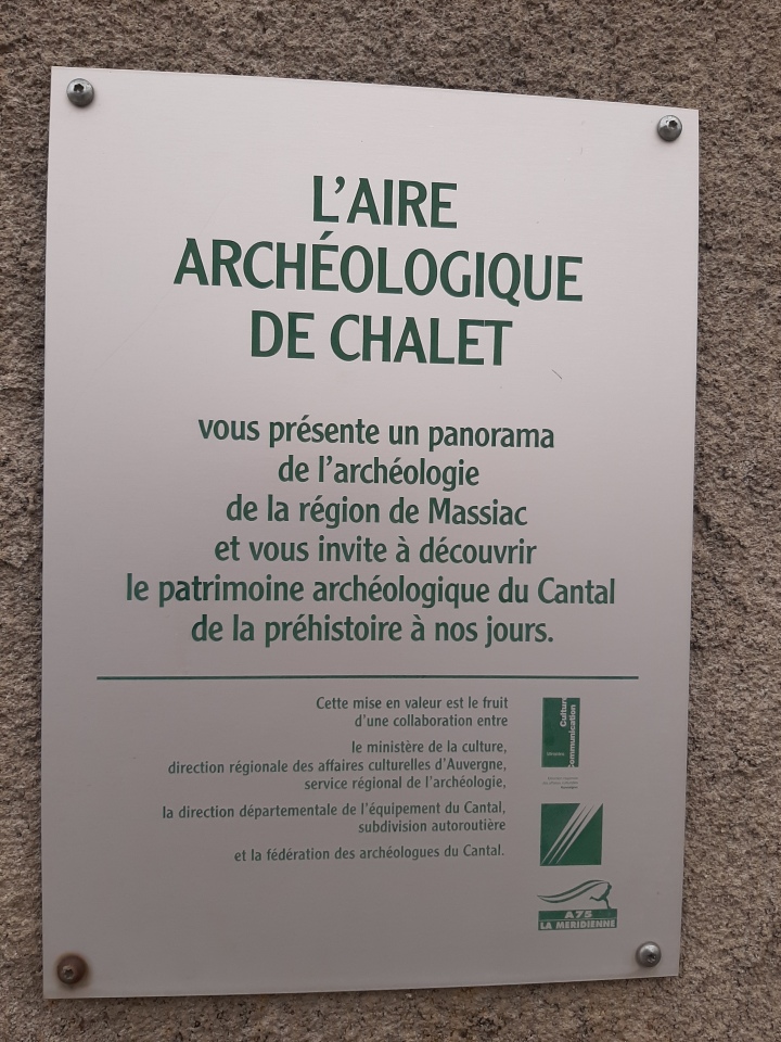 Site archeologique de Chalet