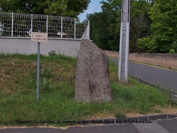 Pessat-Villeneuve menhir