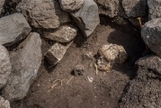 Veyre-Monton buried standing stones