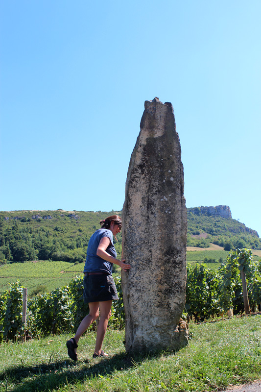 Click for full size image of Menhir de Chancerons (PID:111336) Menhir de Chancerons