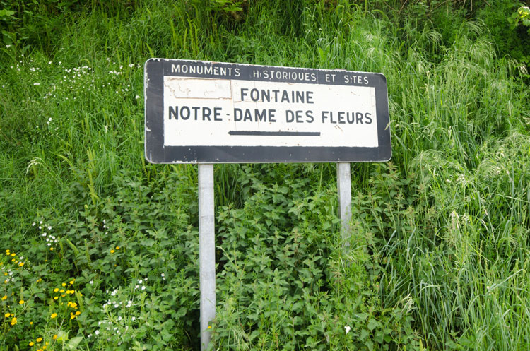 Fountain Notre Dame Des Fleurs, Lanouée