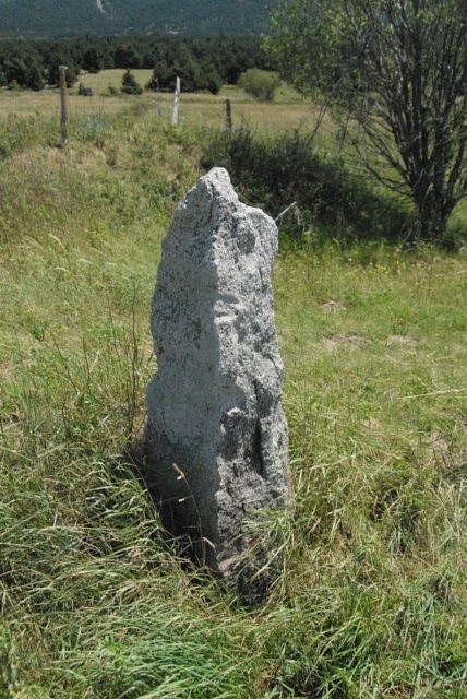 Click for full size image of Menhir du Col de la Perche (PID:232549) Menhir du Col de la Perche
