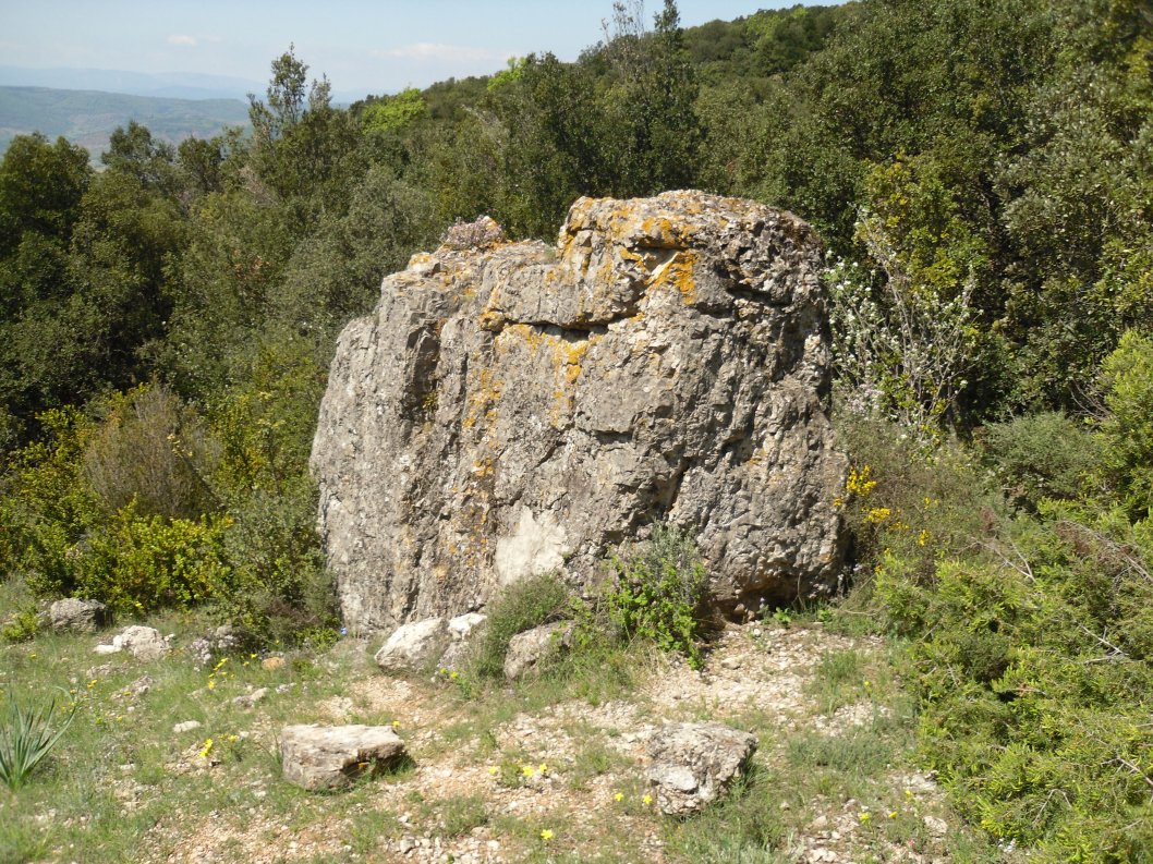 Menhir dit la Pierre Droite de l'Ouïsse (PID:150996) Menhir dit la Pierre Droite de l'Ouïsse