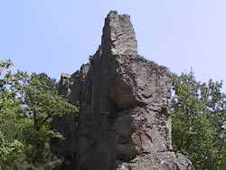 Wall near Rennes-le-Chateau