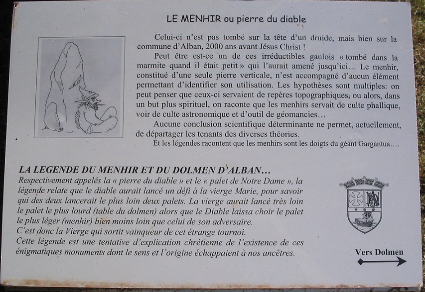 Click for full size image of Alban menhir (PID:189342) Alban menhir