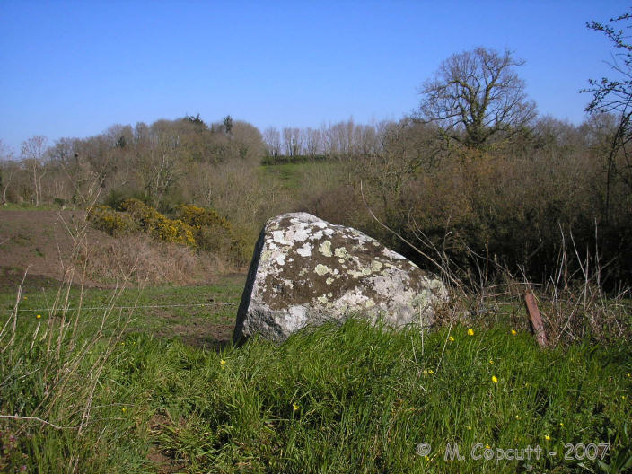 St-Malo-de-la-Lande menhir