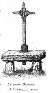 Click for full size image of Dolmen de La Croix Blanche (Eure) (PID:147696) Dolmen de La Croix Blanche (Eure)