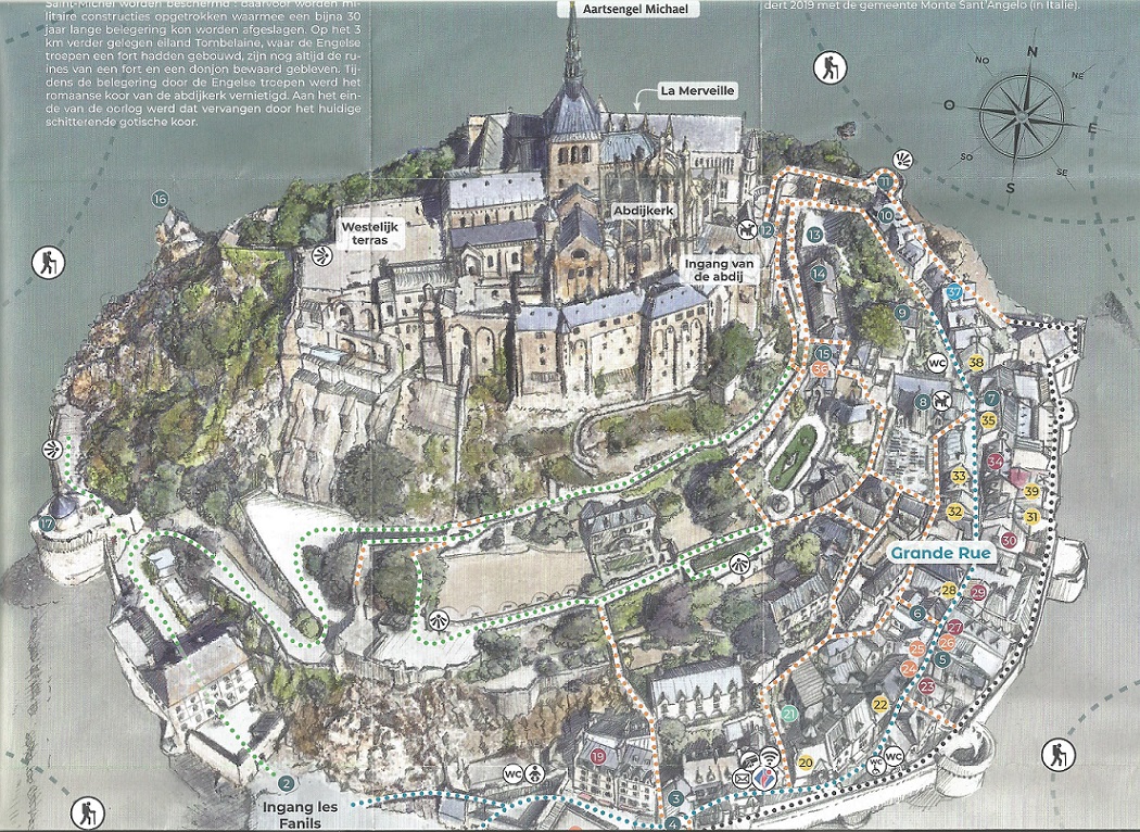 Click for full size image of Mont St Michel (PID:245993) Mont St Michel