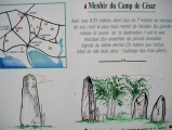 Camp de César menhir