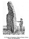 Verzieux de Gargantua Menhir - PID:104026