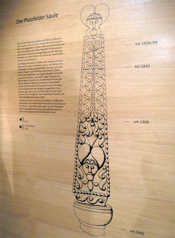 Click for full size image of Flammensäule Pfalzfeld (PID:147384) Flammensäule Pfalzfeld