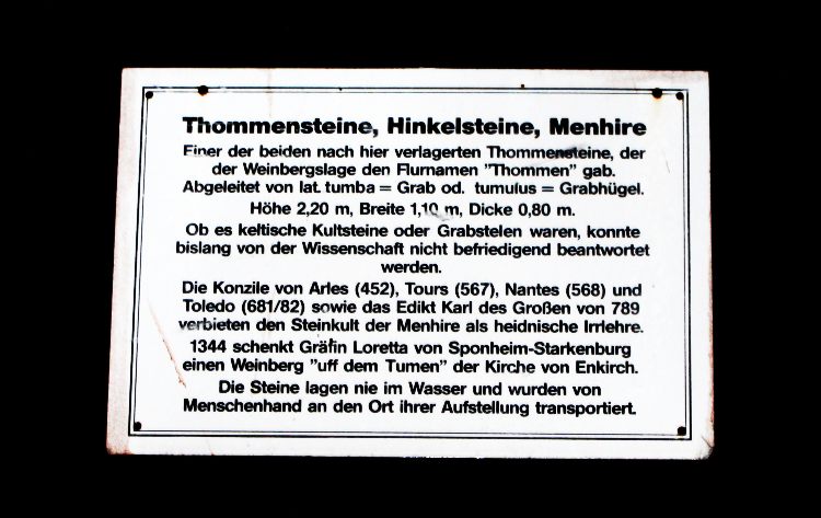 Click for full size image of Hinkelstein Enkirch (PID:85944) Hinkelstein Enkirch