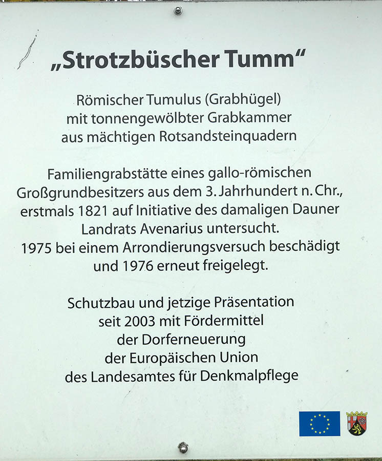 Click for full size image of Strotzbüscher Tumm (PID:173063) Strotzbüscher Tumm