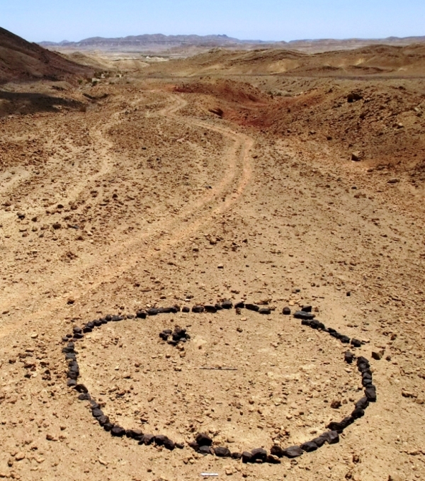 Ramon crater open air sanctuary