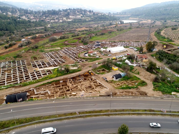 Click for full size image of Motza Neolithic City (PID:200029) Motza Neolithic City
