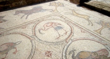 The Bird Mosaic, Caesarea, Israel 