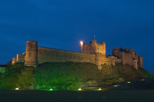 Click for full size image of Bamburgh Castle (PID:7008) Bamburgh Castle