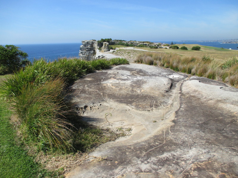 Bondi Golf Course rock art site