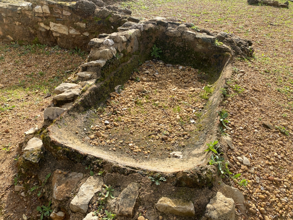 Tanques romanos de salga de peixe