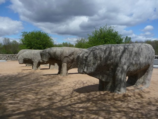 Toros de Guisando in Castilla y León Spain