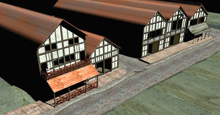 Click for full size image of Heronbridge Roman Strip Settlement (PID:31664) Heronbridge Roman Strip Settlement