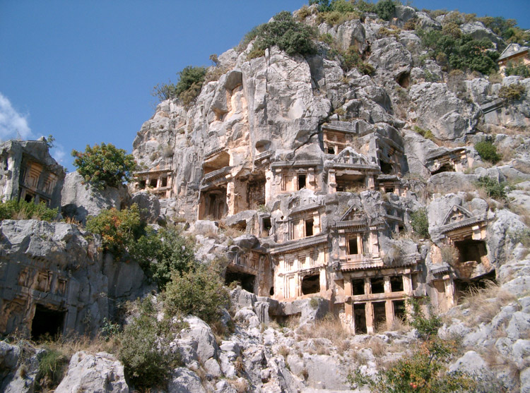 Myra Rock Cut Tombs