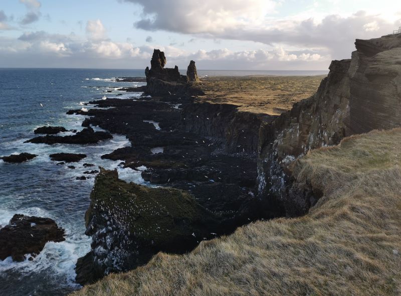 Lóndrangar and Svalþúfa Hill (PID:274881) Lóndrangar and Svalþúfa Hill