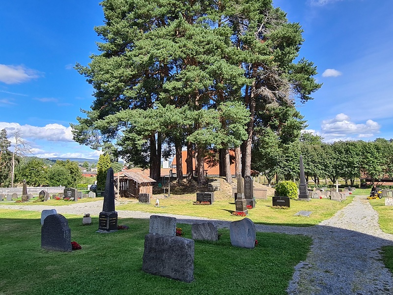 Click for full size image of Hofgaards Gate Hønefoss Kirke (PID:249001) Hofgaards Gate Hønefoss Kirke