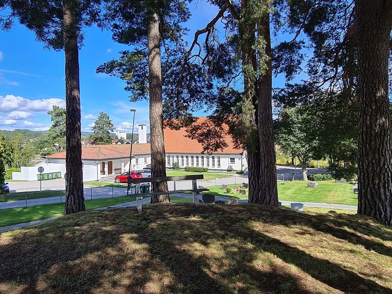 Click for full size image of Hofgaards Gate Hønefoss Kirke (PID:249000) Hofgaards Gate Hønefoss Kirke