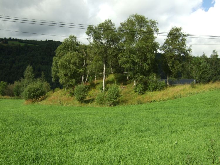 Click for full size image of Krosshaugen Round Mound (PID:51850) Krosshaugen Round Mound