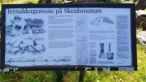 Click for full size image of Jernaldergravene på Skeidsmonan (PID:276430) Jernaldergravene på Skeidsmonan