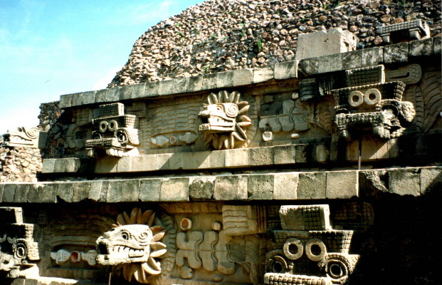 Teotihuacan - Temple of Quetzalcoatl