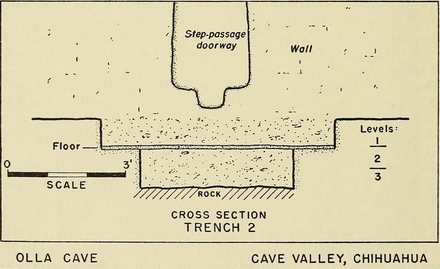 Detail, Olla Cave, from 